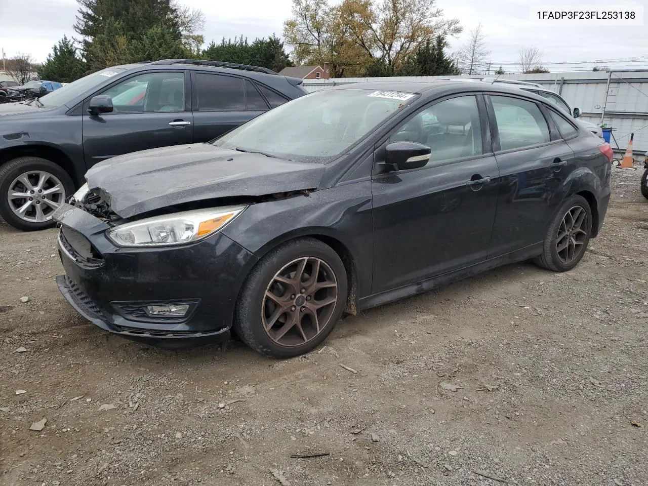 2015 Ford Focus Se VIN: 1FADP3F23FL253138 Lot: 78431294