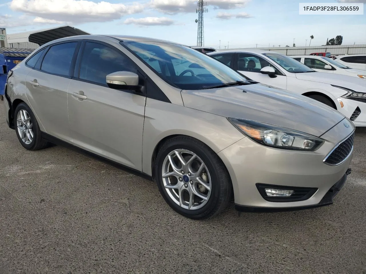 2015 Ford Focus Se VIN: 1FADP3F28FL306559 Lot: 78761244