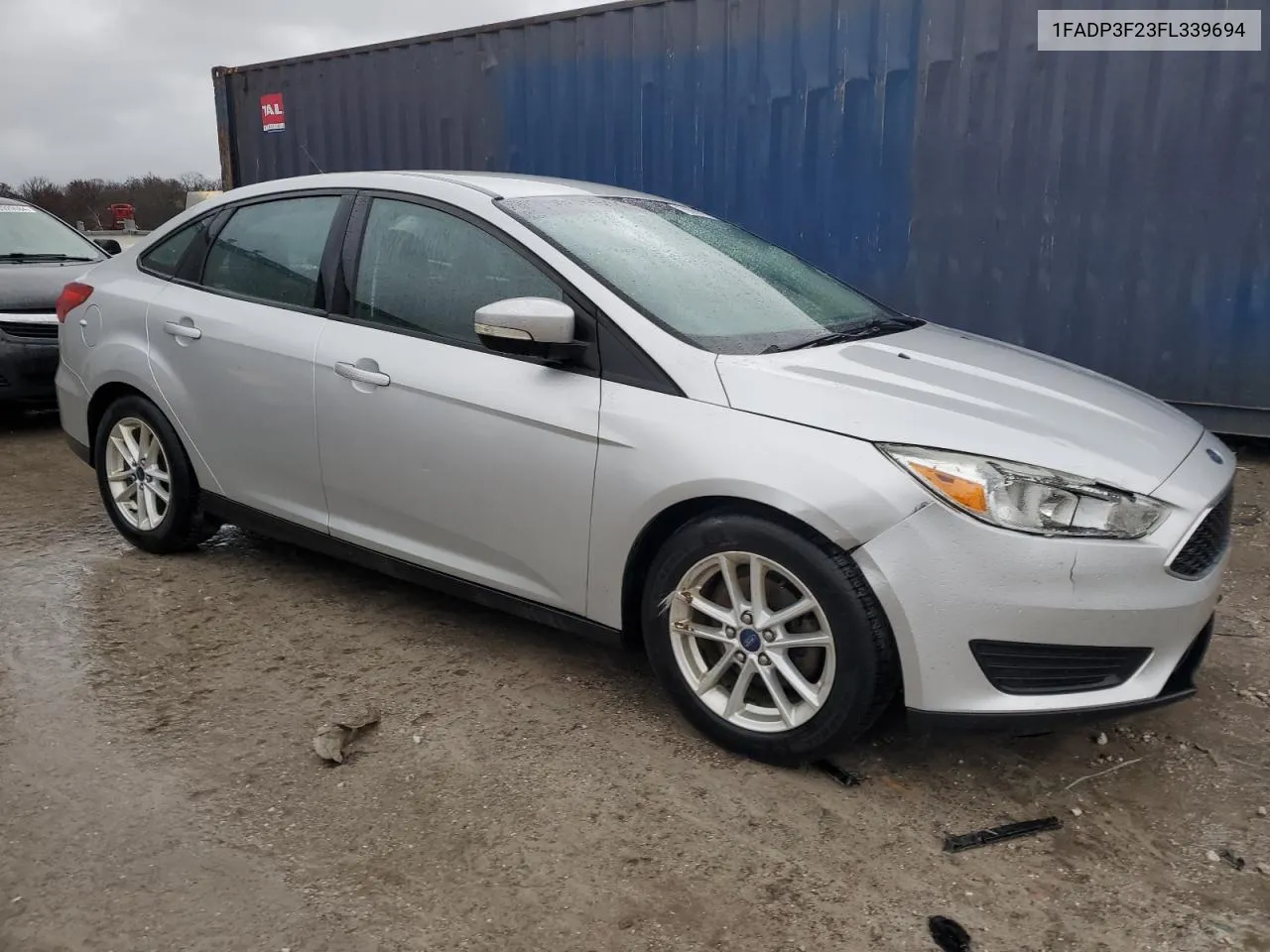 2015 Ford Focus Se VIN: 1FADP3F23FL339694 Lot: 78861074