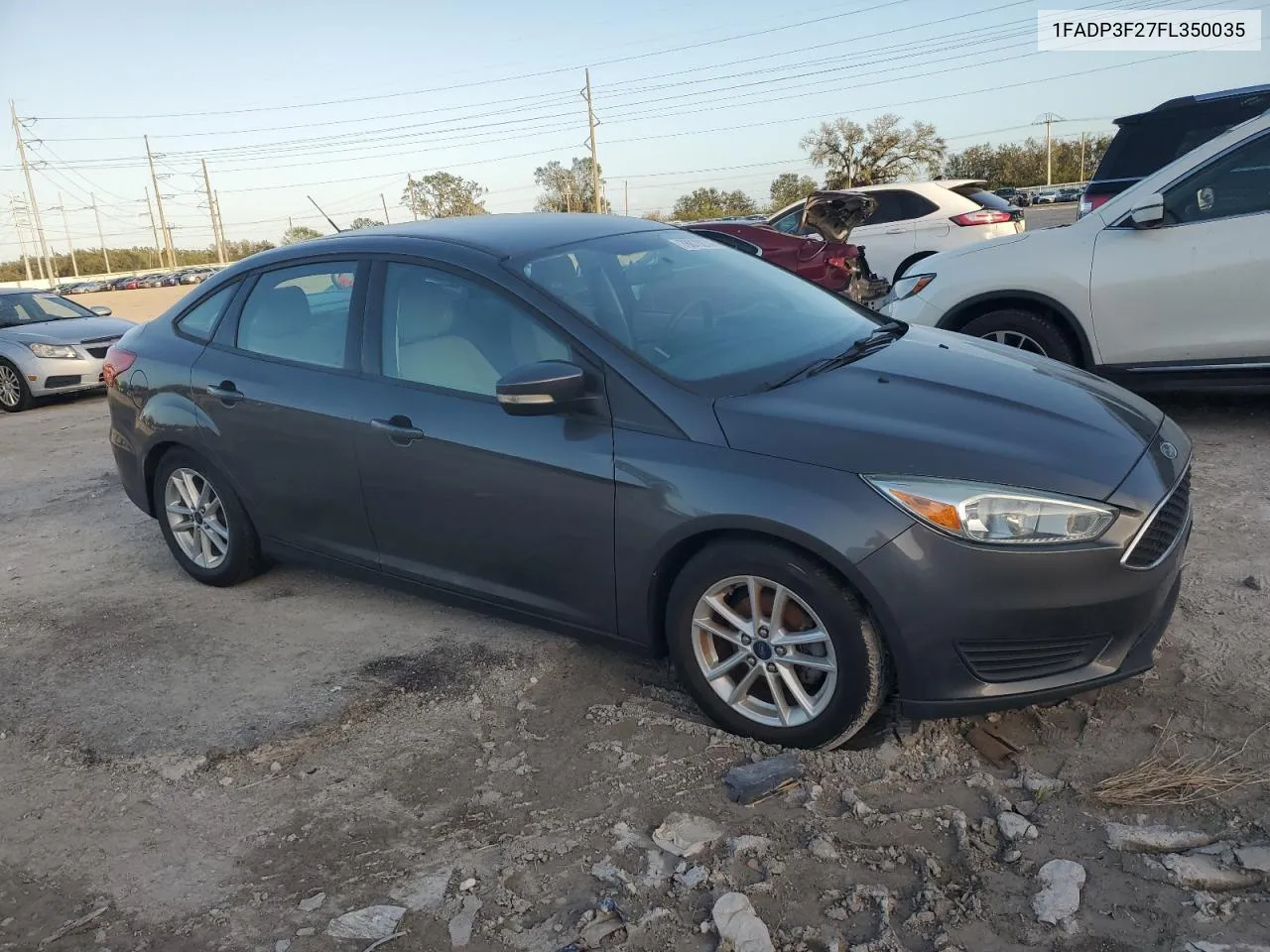 2015 Ford Focus Se VIN: 1FADP3F27FL350035 Lot: 78870274