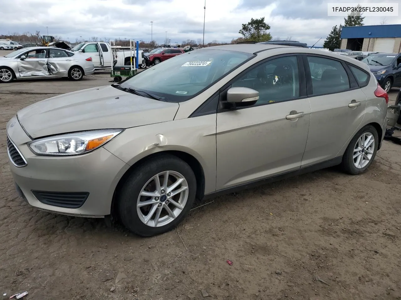 2015 Ford Focus Se VIN: 1FADP3K25FL230045 Lot: 79022324