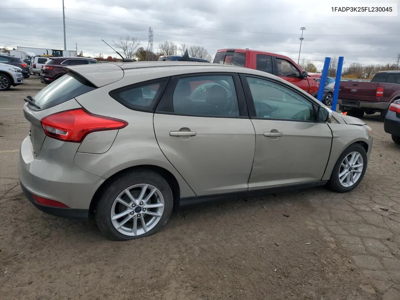 2015 Ford Focus Se VIN: 1FADP3K25FL230045 Lot: 79022324