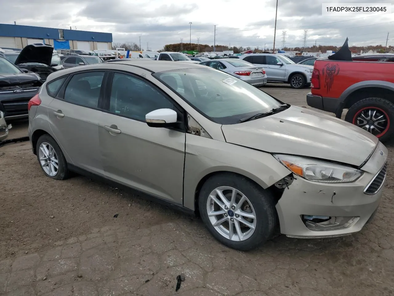 2015 Ford Focus Se VIN: 1FADP3K25FL230045 Lot: 79022324