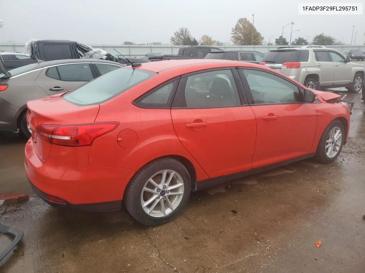 2015 Ford Focus Se VIN: 1FADP3F29FL295751 Lot: 79039804