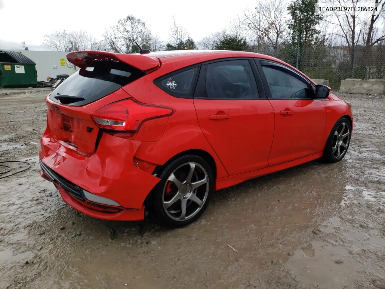 2015 Ford Focus St VIN: 1FADP3L97FL286824 Lot: 79122914