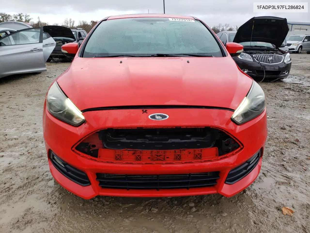 2015 Ford Focus St VIN: 1FADP3L97FL286824 Lot: 79122914