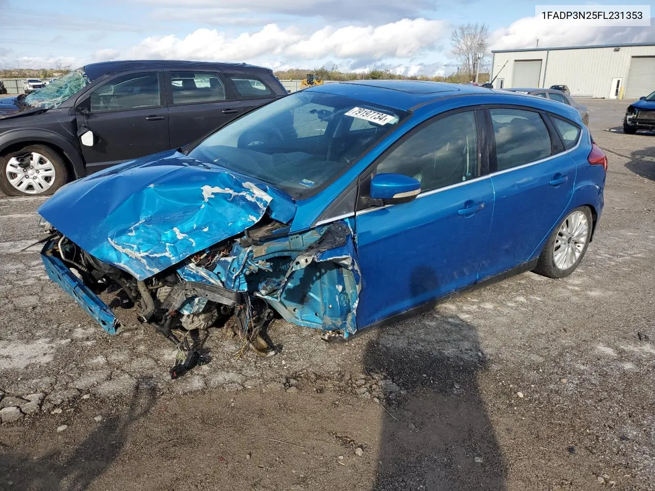 1FADP3N25FL231353 2015 Ford Focus Titanium