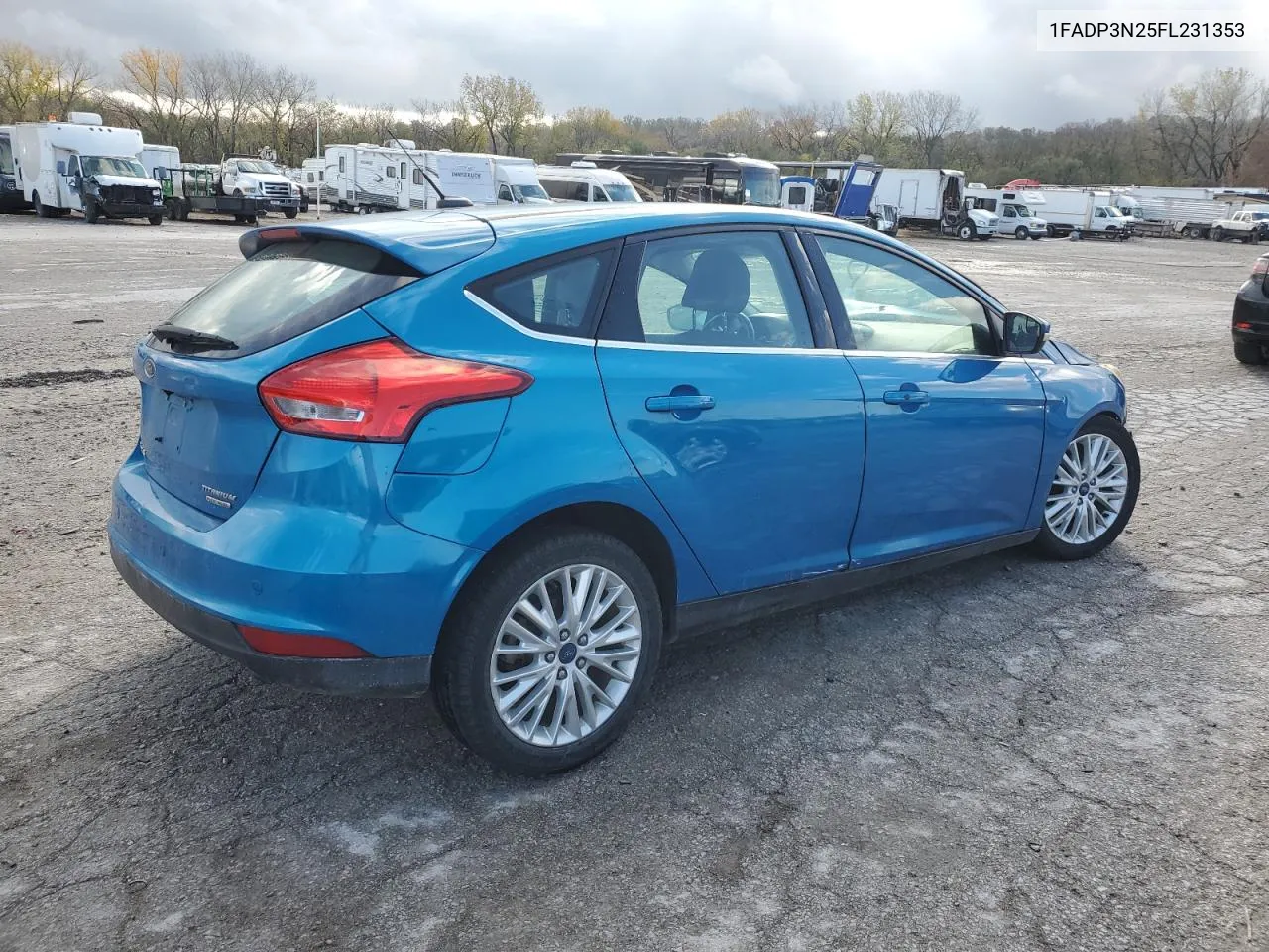 1FADP3N25FL231353 2015 Ford Focus Titanium