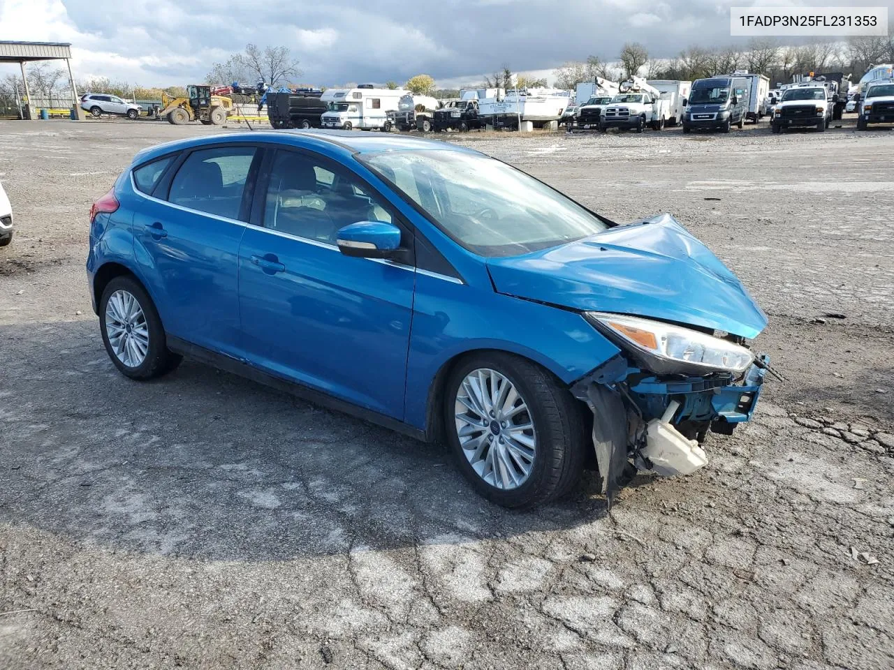 1FADP3N25FL231353 2015 Ford Focus Titanium