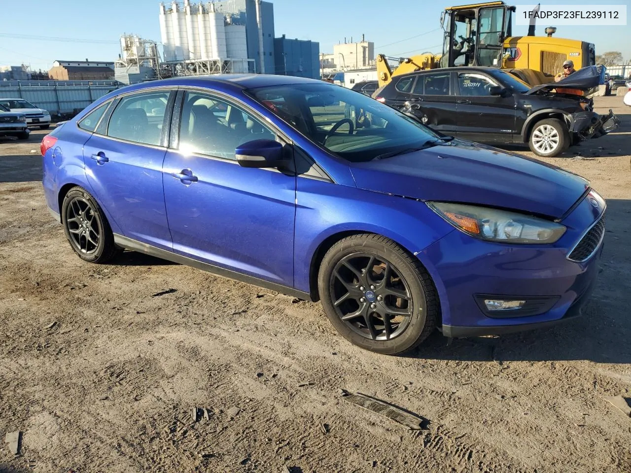 2015 Ford Focus Se VIN: 1FADP3F23FL239112 Lot: 79207634