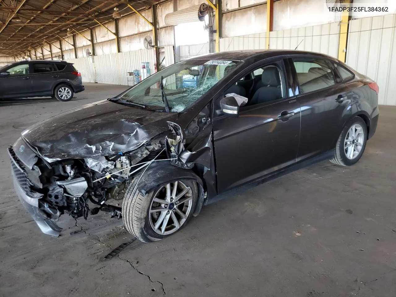 2015 Ford Focus Se VIN: 1FADP3F25FL384362 Lot: 79314084