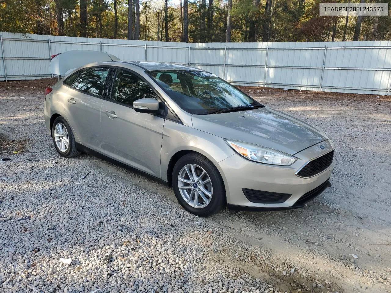 2015 Ford Focus Se VIN: 1FADP3F28FL243575 Lot: 79393124