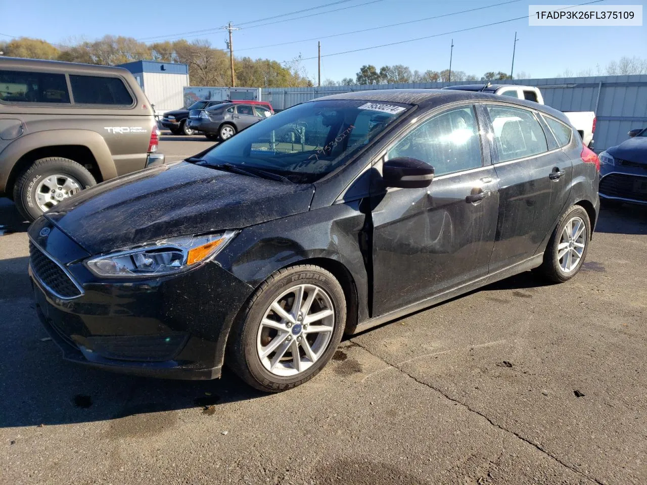 1FADP3K26FL375109 2015 Ford Focus Se