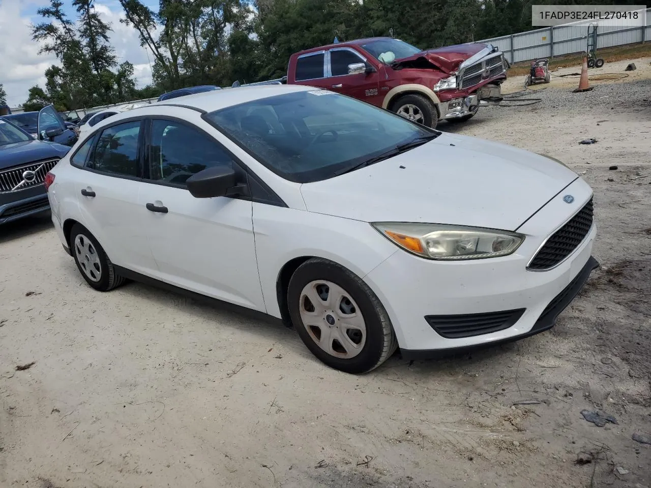 2015 Ford Focus S VIN: 1FADP3E24FL270418 Lot: 79724414