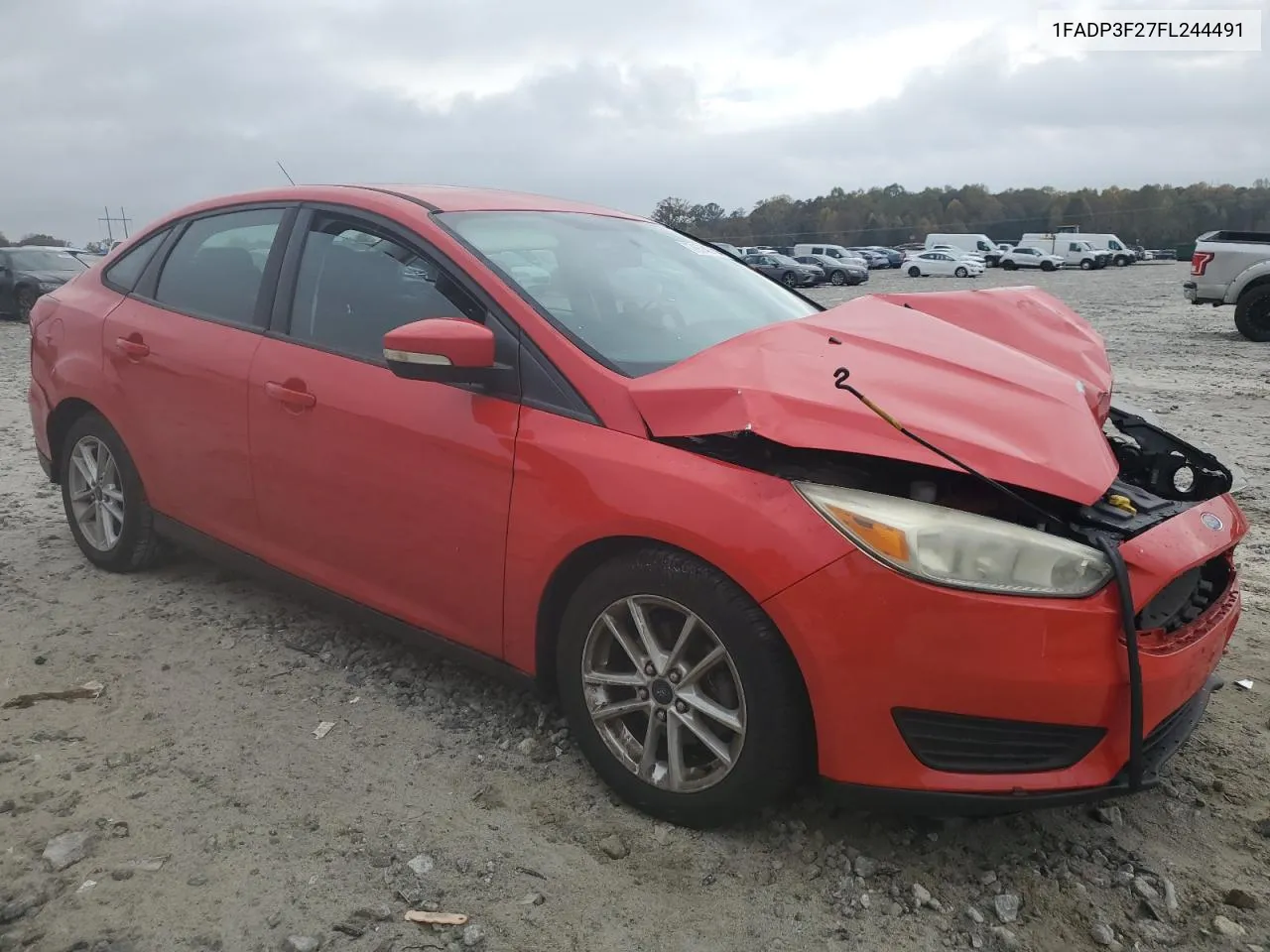 2015 Ford Focus Se VIN: 1FADP3F27FL244491 Lot: 79780704