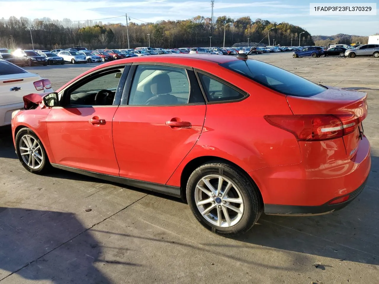 2015 Ford Focus Se VIN: 1FADP3F23FL370329 Lot: 79839334