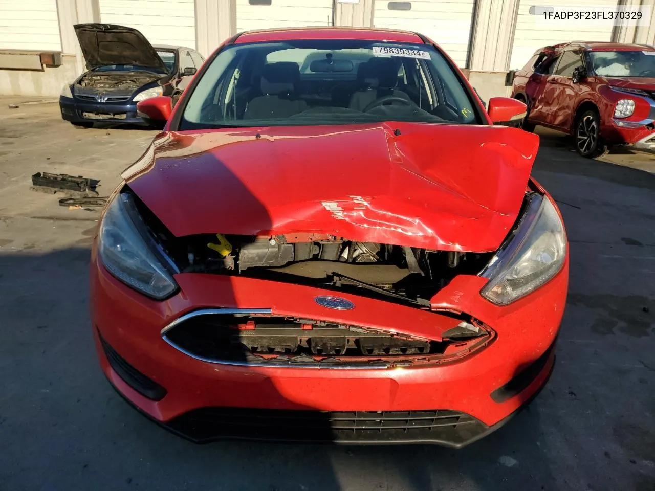 2015 Ford Focus Se VIN: 1FADP3F23FL370329 Lot: 79839334