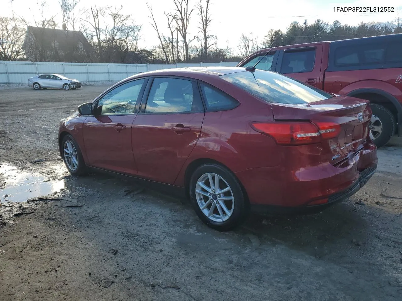 2015 Ford Focus Se VIN: 1FADP3F22FL312552 Lot: 79849394