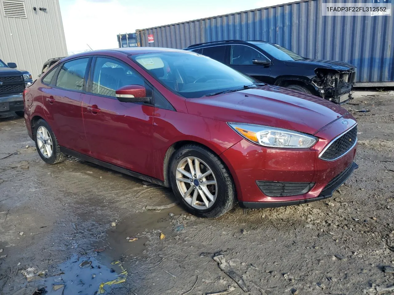 2015 Ford Focus Se VIN: 1FADP3F22FL312552 Lot: 79849394