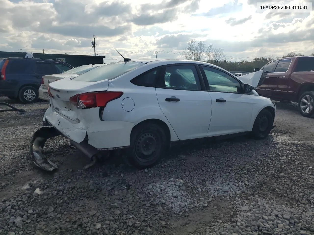 2015 Ford Focus S VIN: 1FADP3E20FL311031 Lot: 79869054