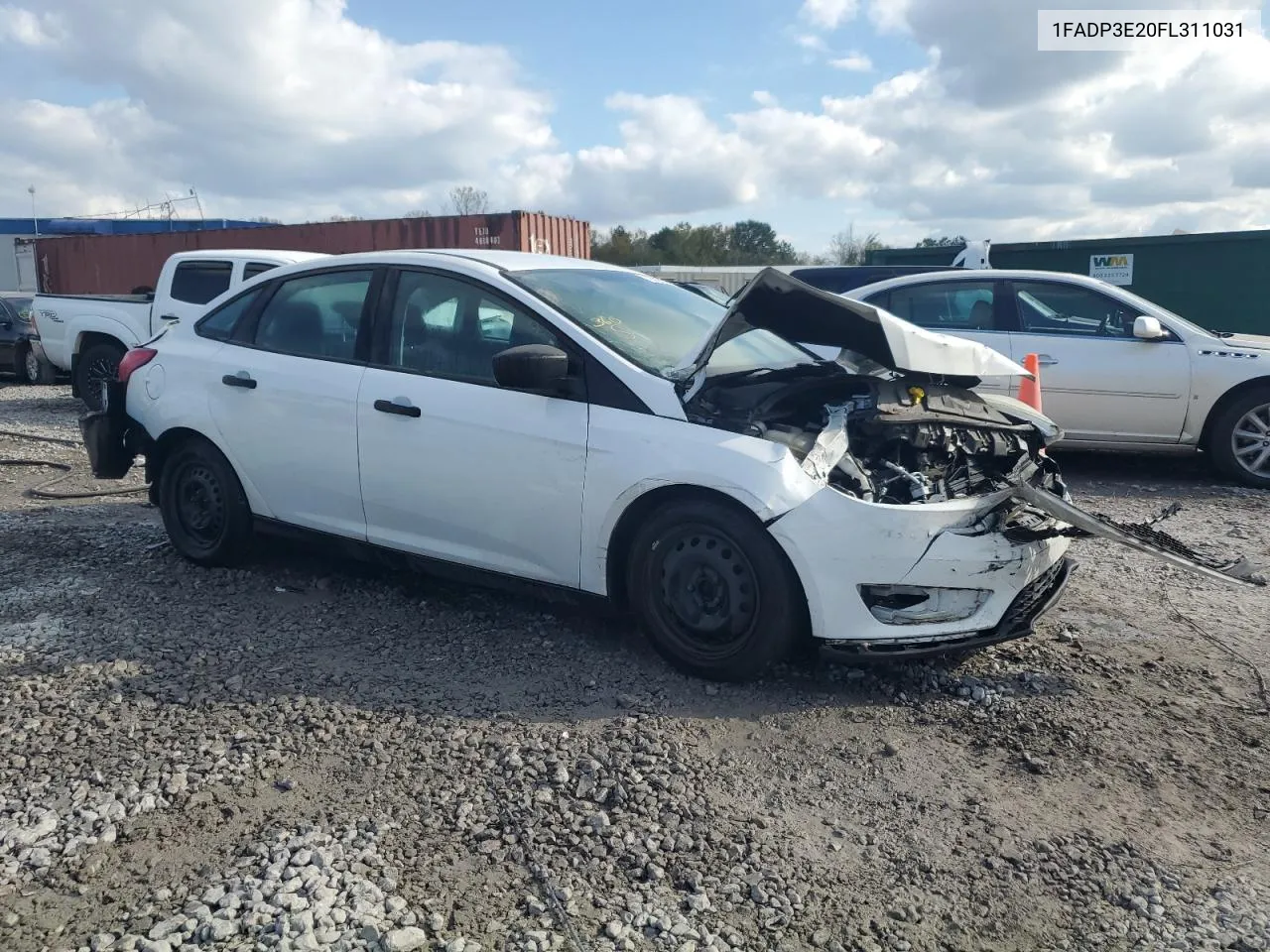 2015 Ford Focus S VIN: 1FADP3E20FL311031 Lot: 79869054