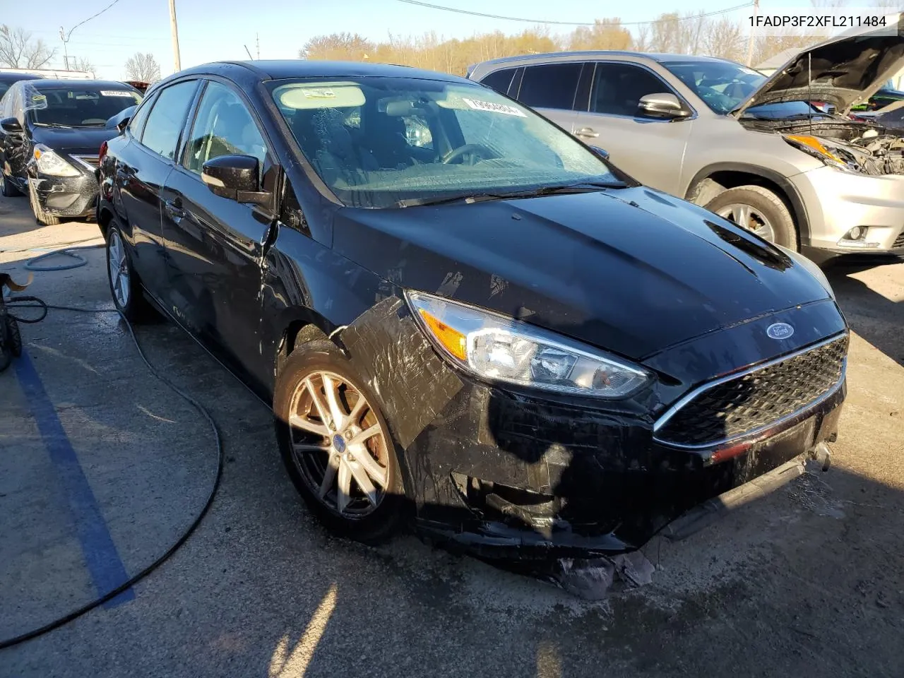 2015 Ford Focus Se VIN: 1FADP3F2XFL211484 Lot: 79964804