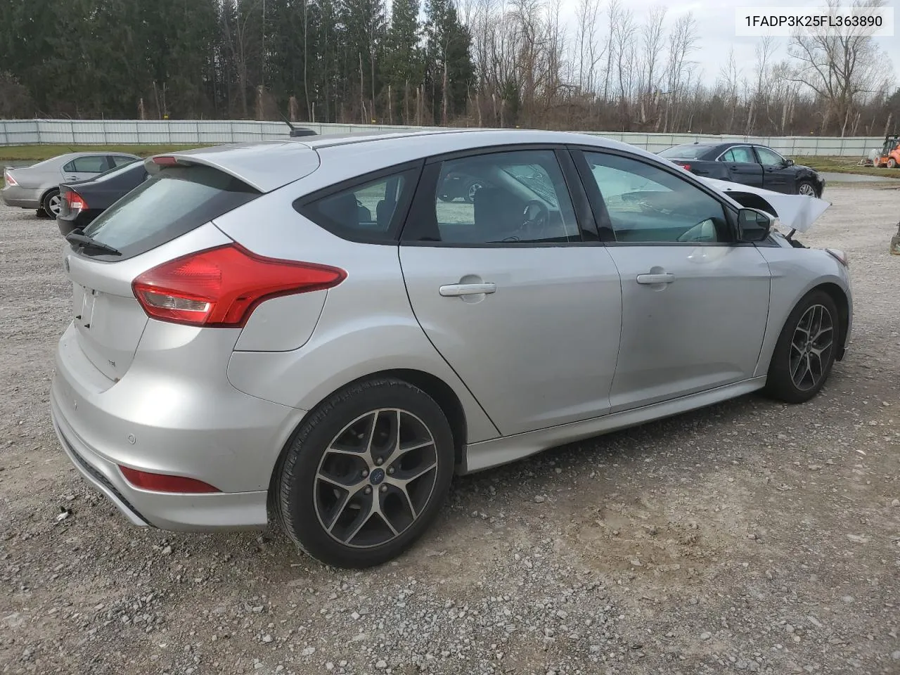 2015 Ford Focus Se VIN: 1FADP3K25FL363890 Lot: 80196214