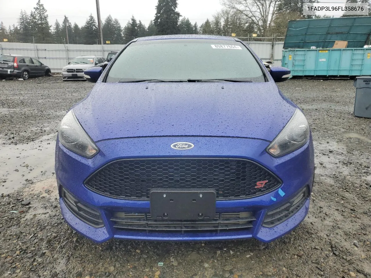 2015 Ford Focus St VIN: 1FADP3L96FL358676 Lot: 80877604