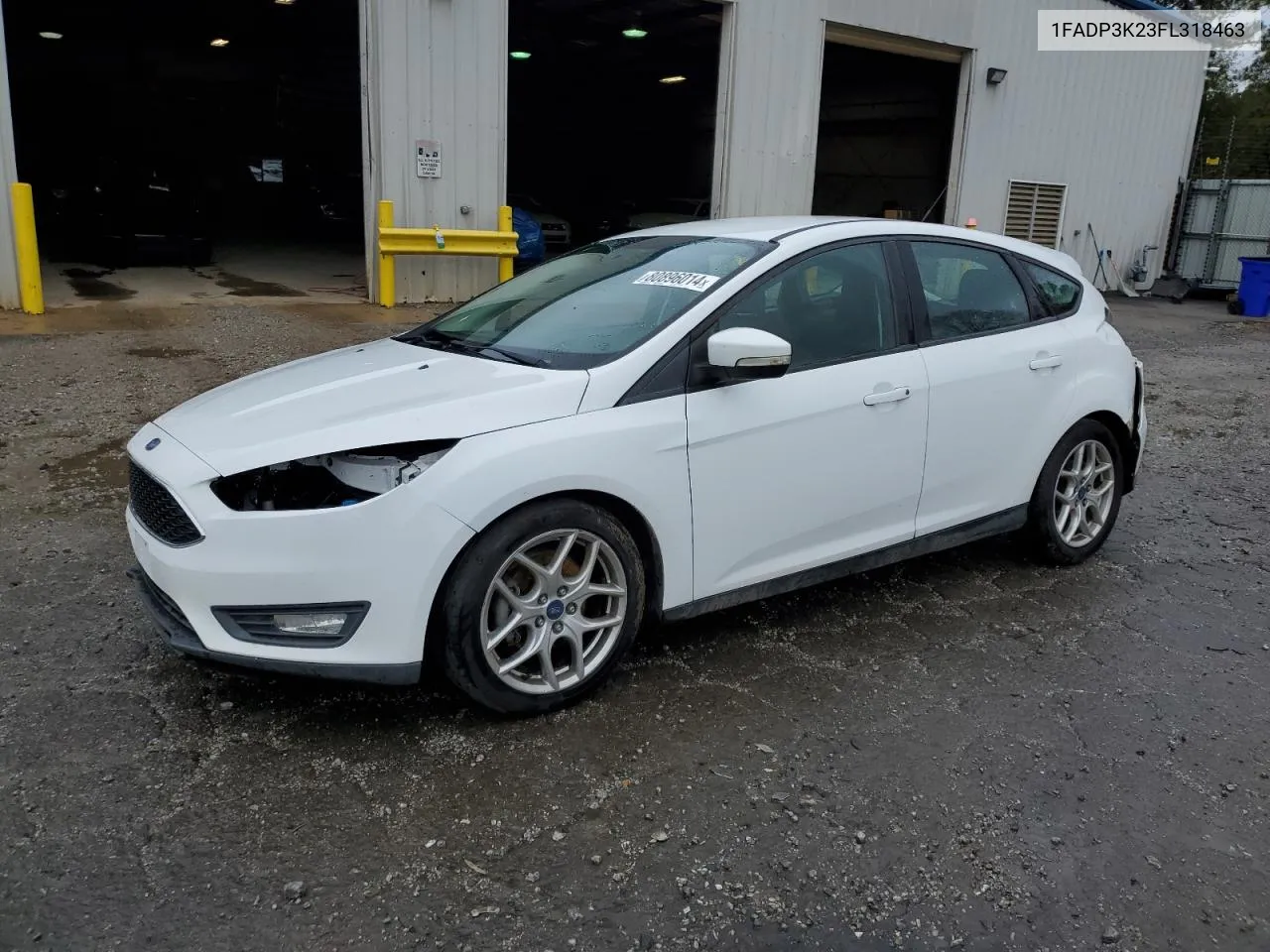 2015 Ford Focus Se VIN: 1FADP3K23FL318463 Lot: 80896014