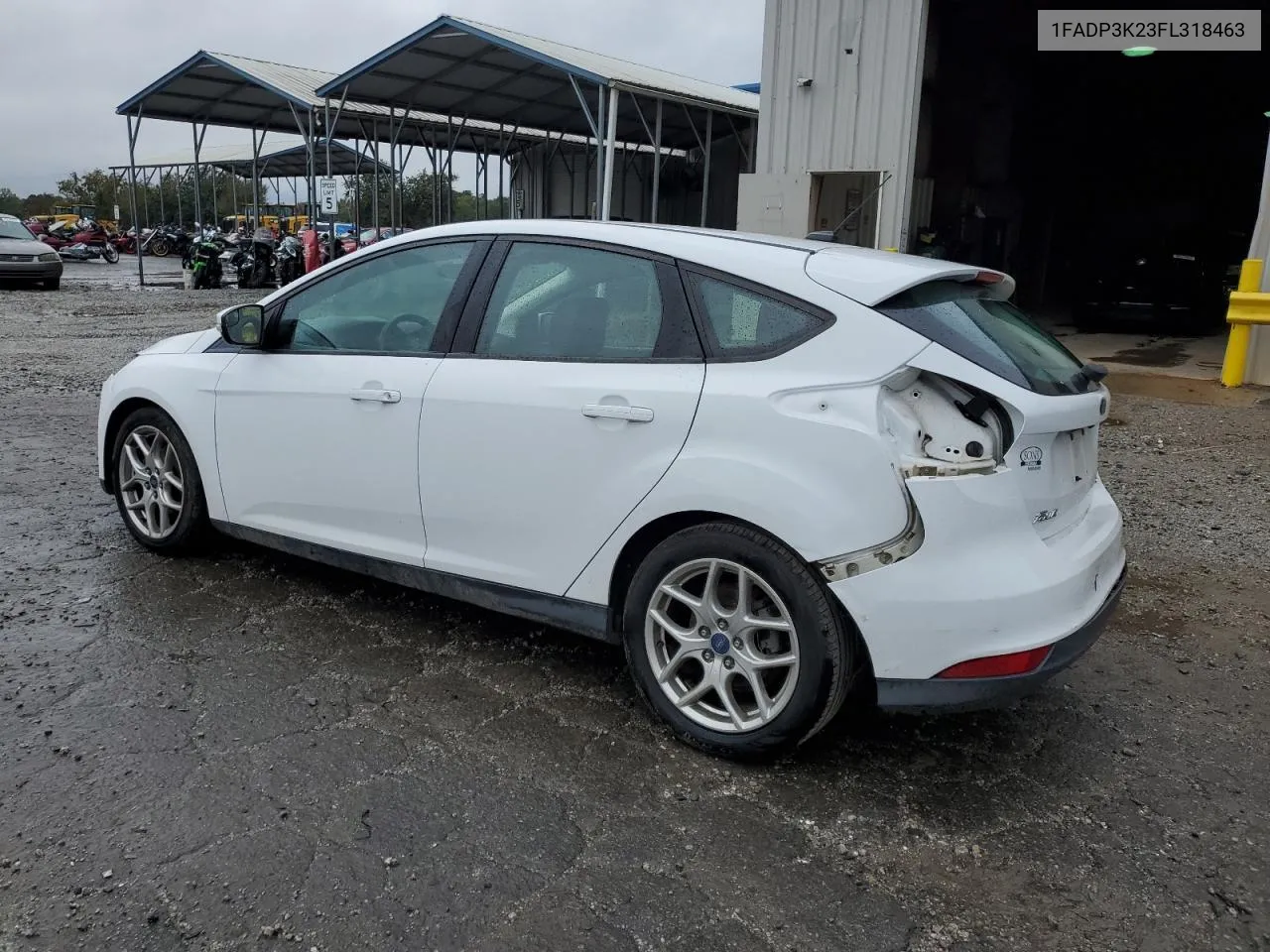 2015 Ford Focus Se VIN: 1FADP3K23FL318463 Lot: 80896014