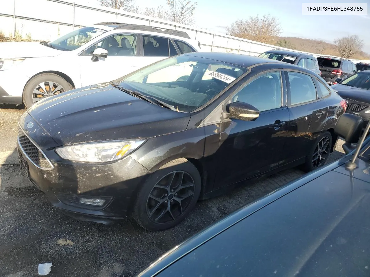 2015 Ford Focus Se VIN: 1FADP3FE6FL348755 Lot: 80994244