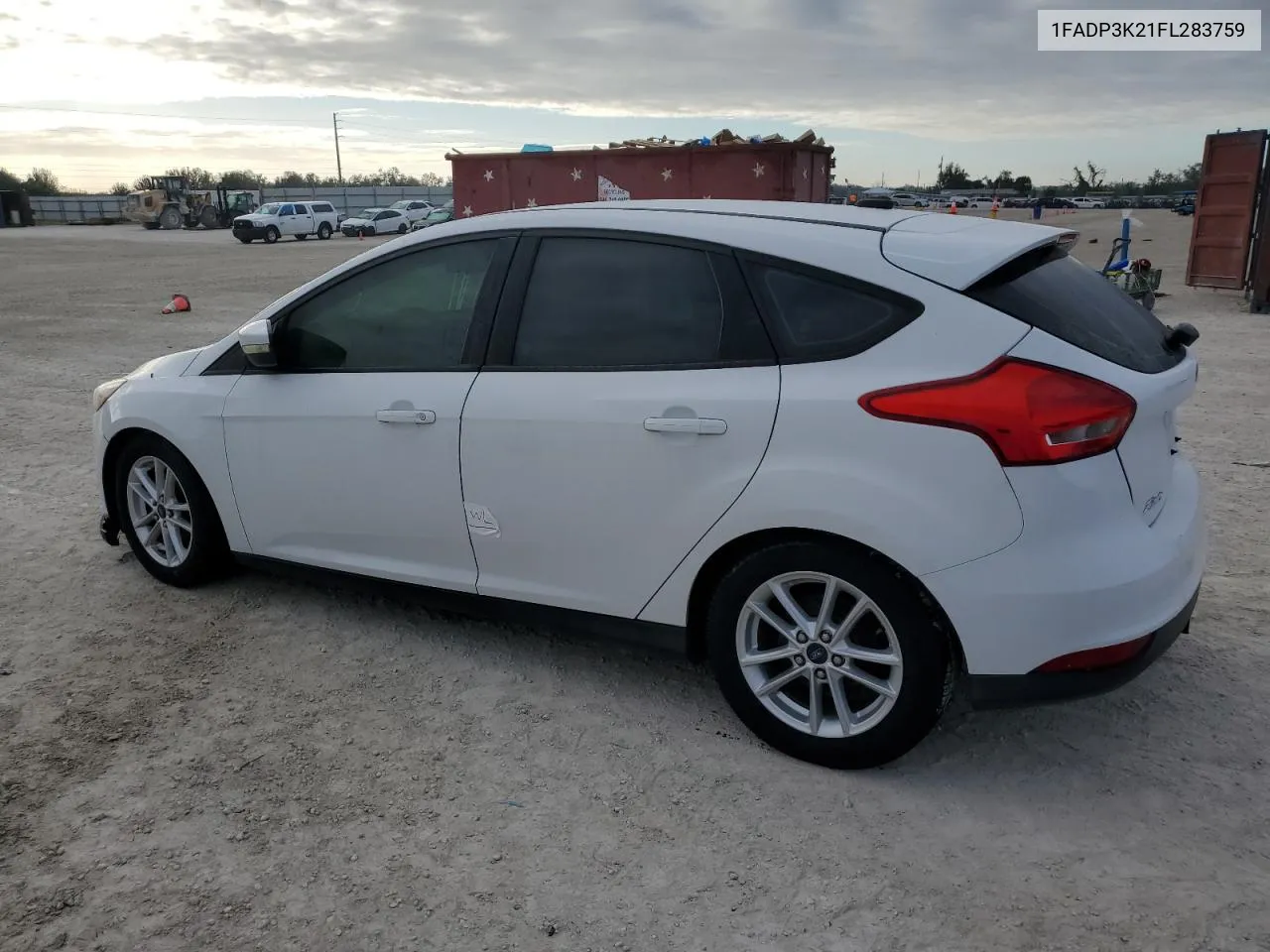 2015 Ford Focus Se VIN: 1FADP3K21FL283759 Lot: 81118484