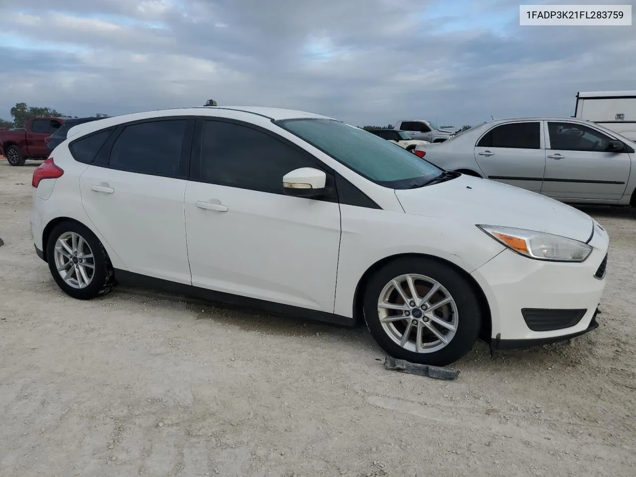 2015 Ford Focus Se VIN: 1FADP3K21FL283759 Lot: 81118484