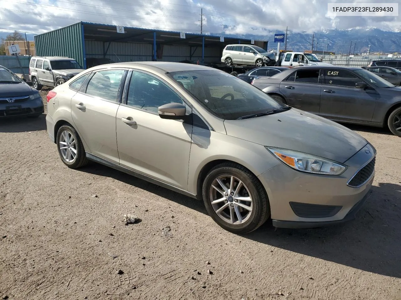 2015 Ford Focus Se VIN: 1FADP3F23FL289430 Lot: 81246604