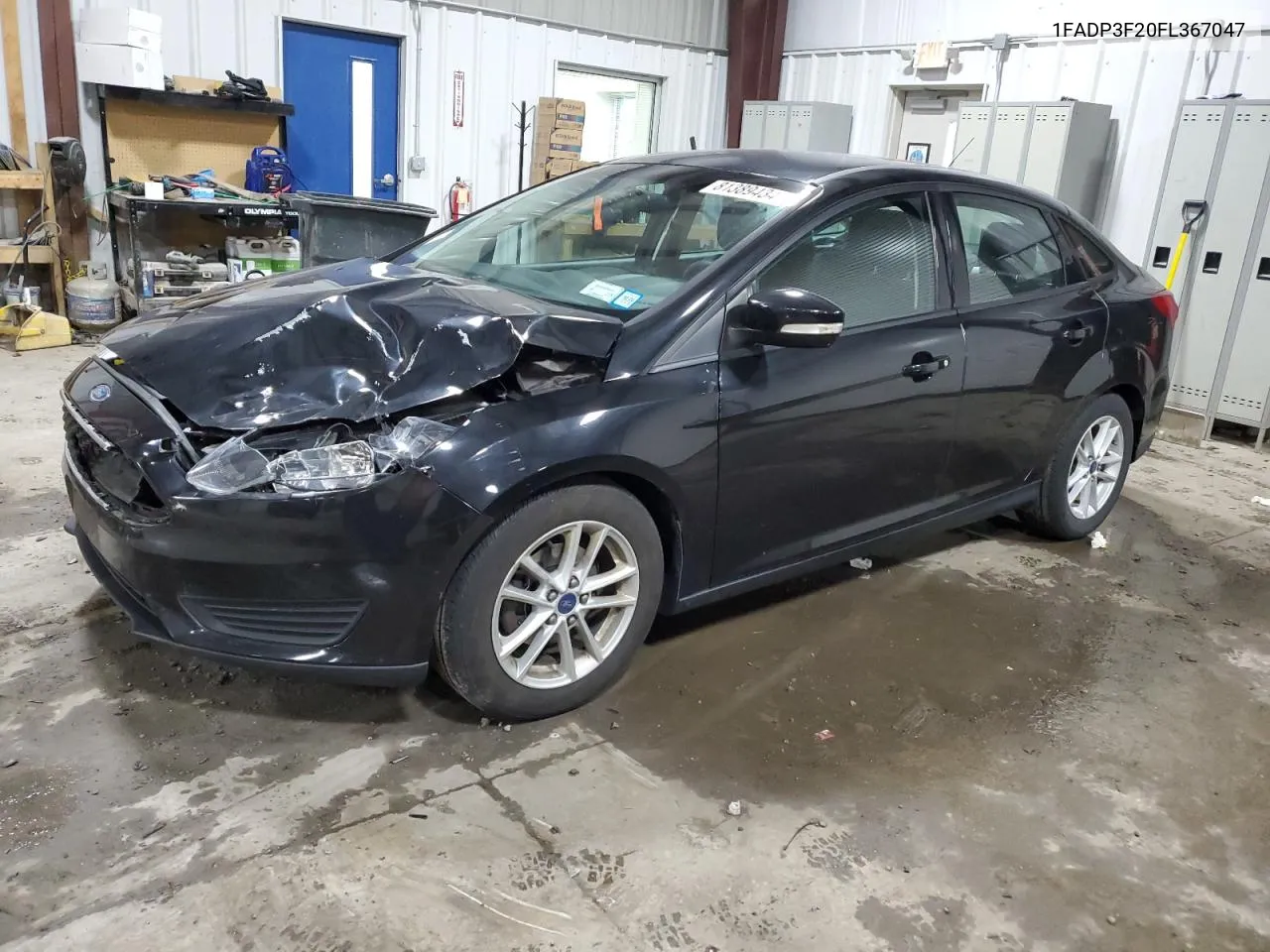 2015 Ford Focus Se VIN: 1FADP3F20FL367047 Lot: 81389434