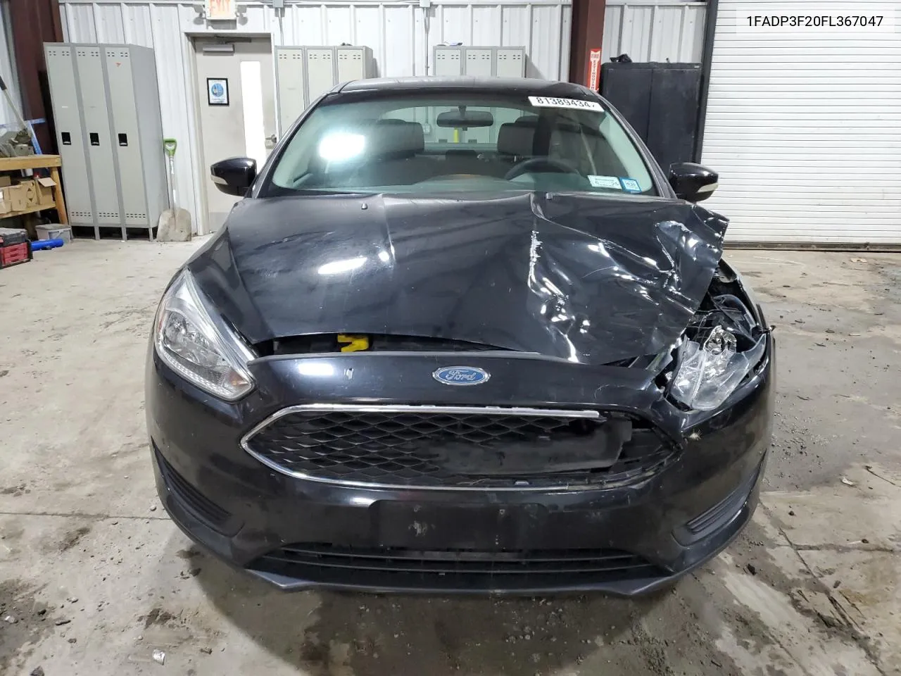 2015 Ford Focus Se VIN: 1FADP3F20FL367047 Lot: 81389434