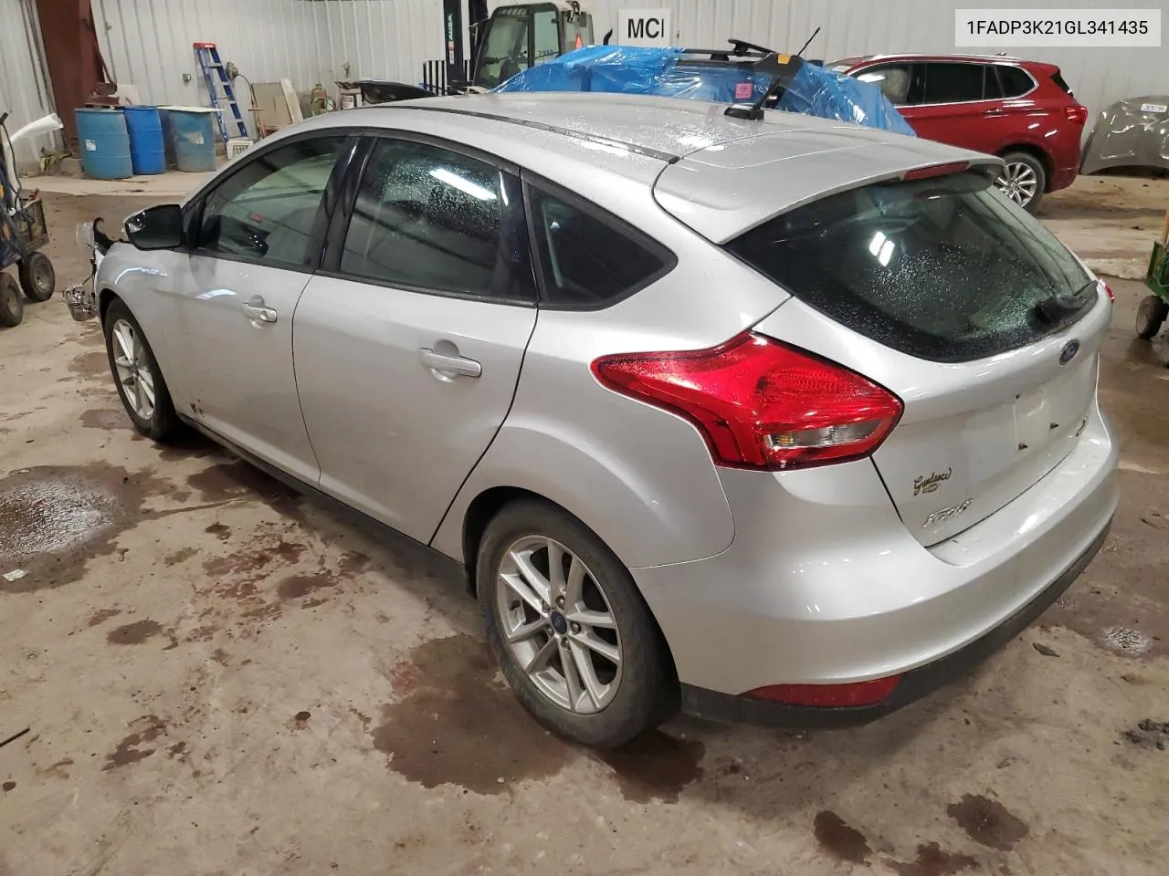 2016 Ford Focus Se VIN: 1FADP3K21GL341435 Lot: 39320054