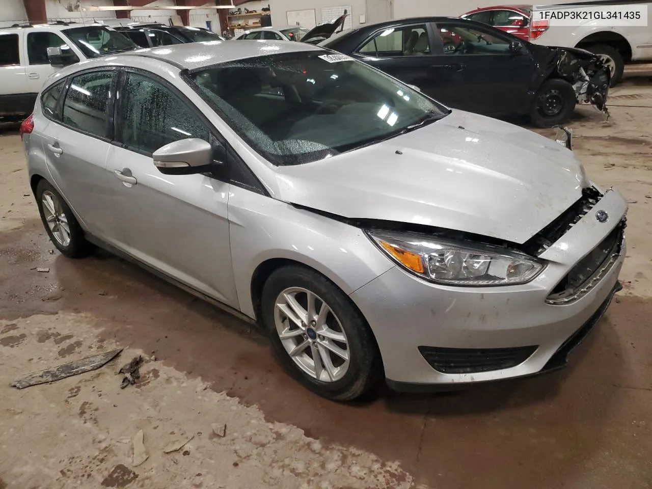 2016 Ford Focus Se VIN: 1FADP3K21GL341435 Lot: 39320054