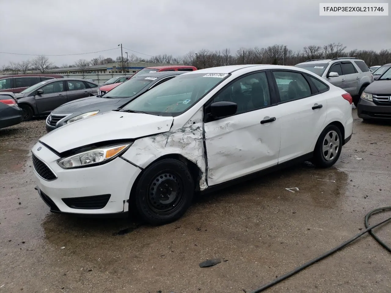 2016 Ford Focus S VIN: 1FADP3E2XGL211746 Lot: 39561784