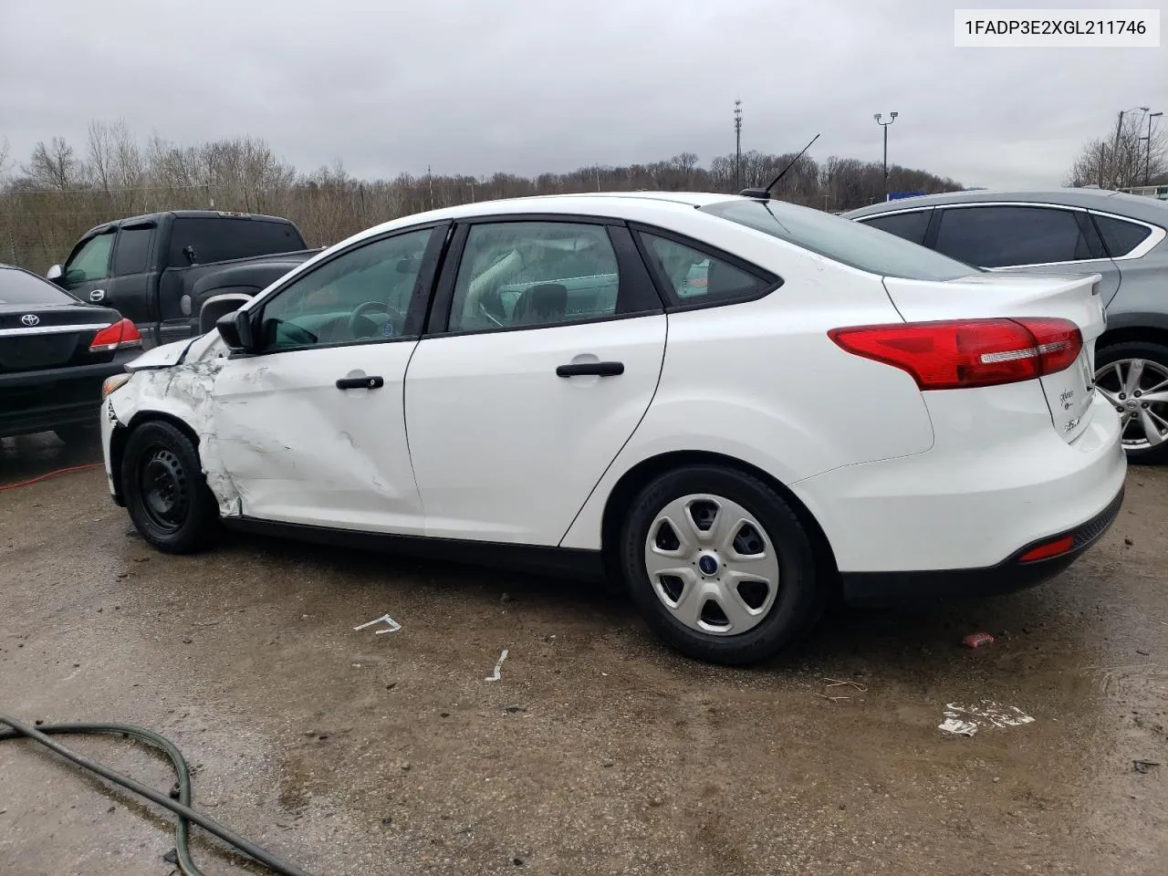 2016 Ford Focus S VIN: 1FADP3E2XGL211746 Lot: 39561784