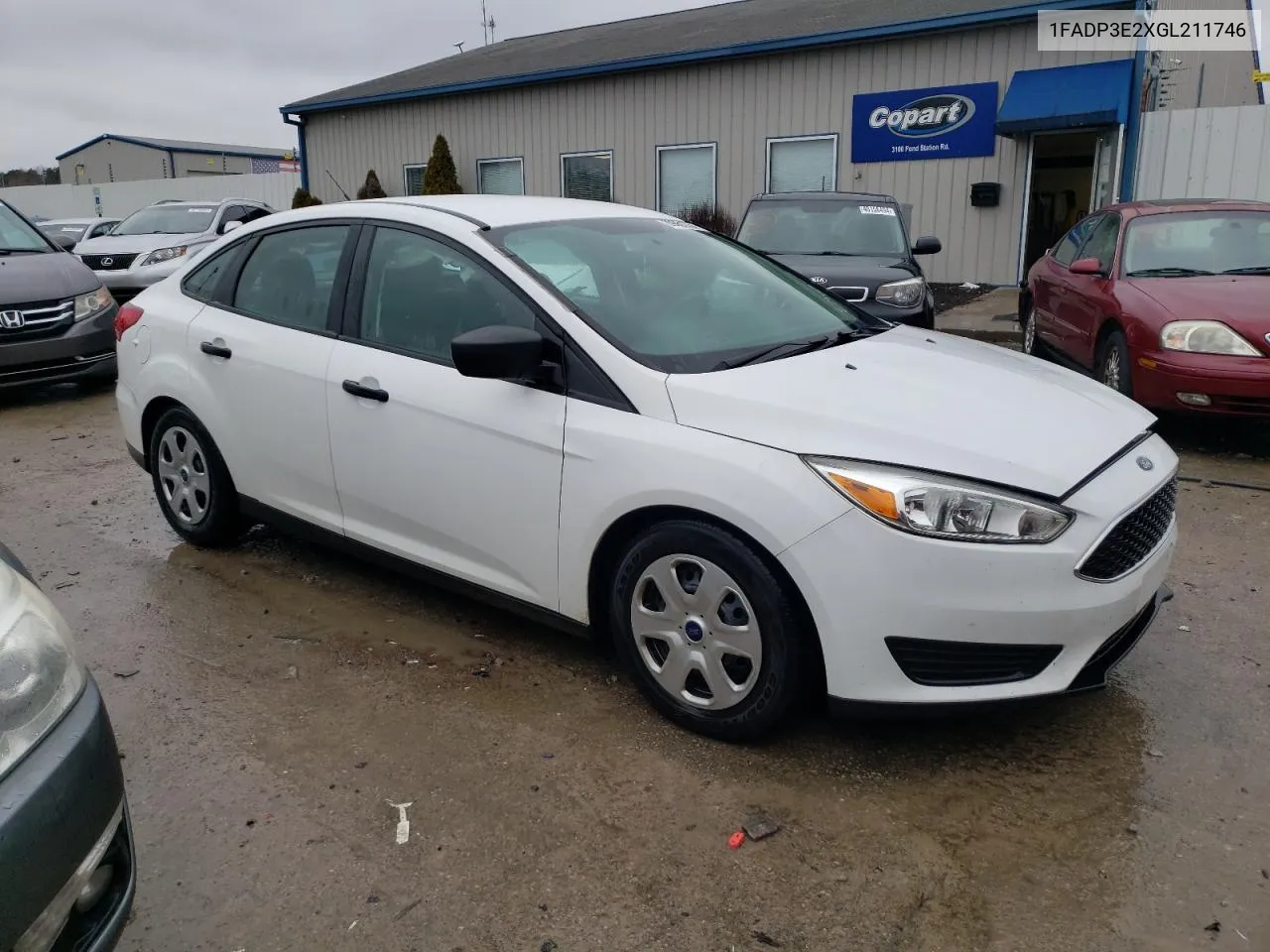 2016 Ford Focus S VIN: 1FADP3E2XGL211746 Lot: 39561784