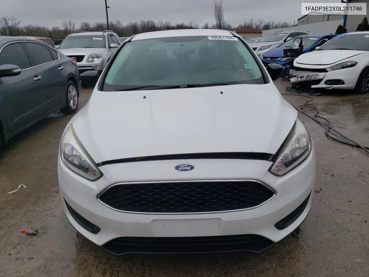 2016 Ford Focus S VIN: 1FADP3E2XGL211746 Lot: 39561784