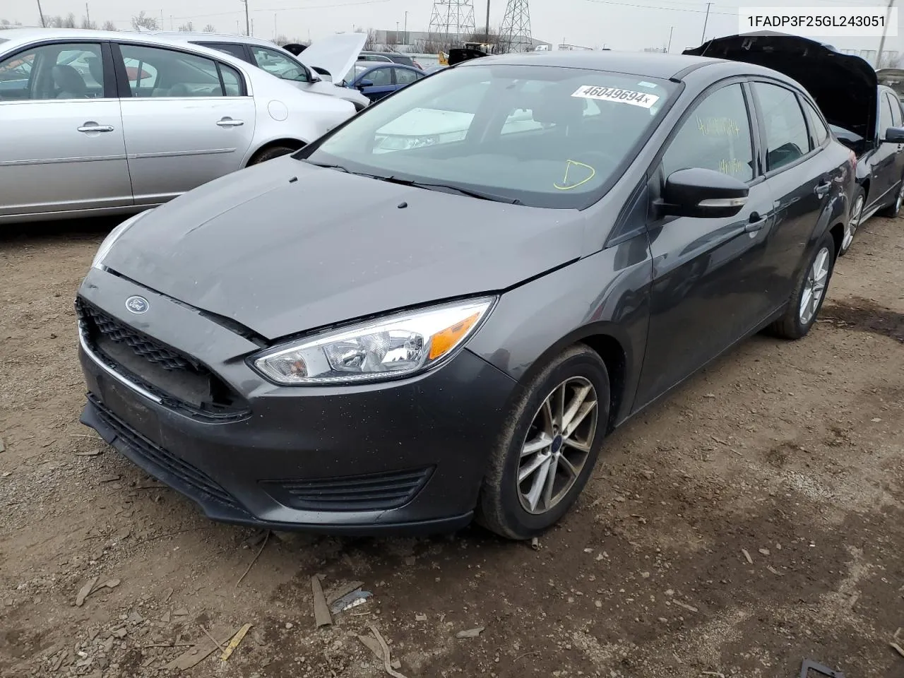 1FADP3F25GL243051 2016 Ford Focus Se