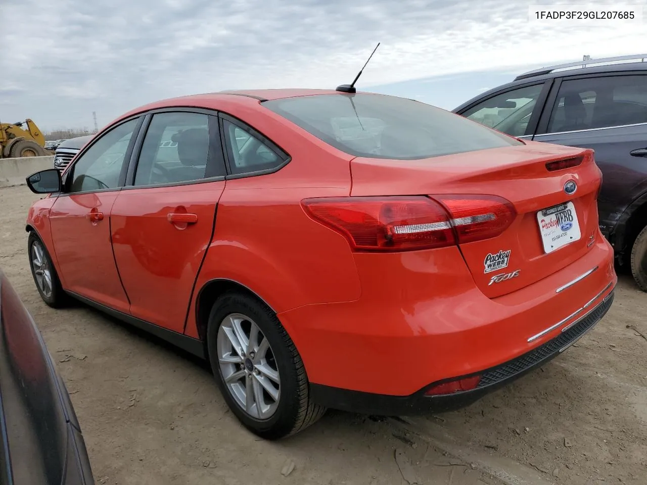 2016 Ford Focus Se VIN: 1FADP3F29GL207685 Lot: 47845734