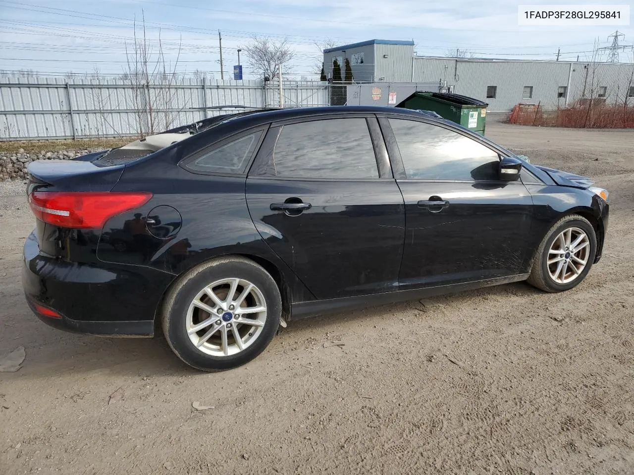 2016 Ford Focus Se VIN: 1FADP3F28GL295841 Lot: 50325794