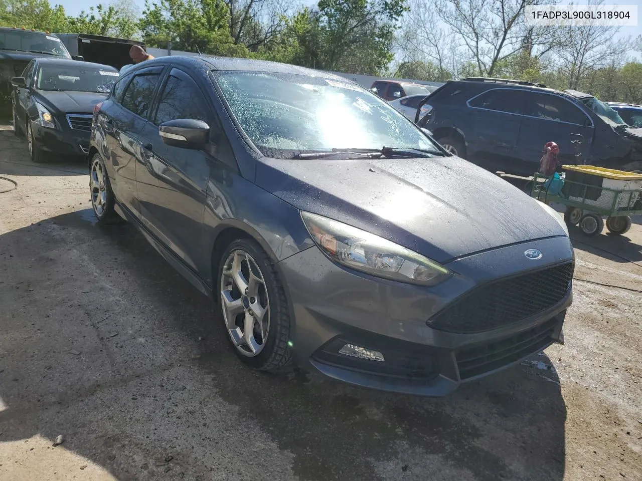 2016 Ford Focus St VIN: 1FADP3L90GL318904 Lot: 50412384