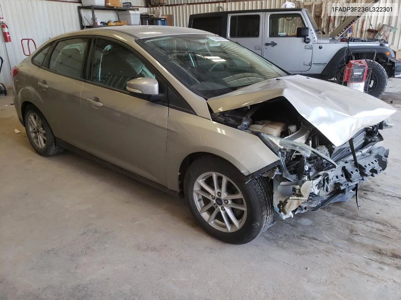 1FADP3F23GL322301 2016 Ford Focus Se