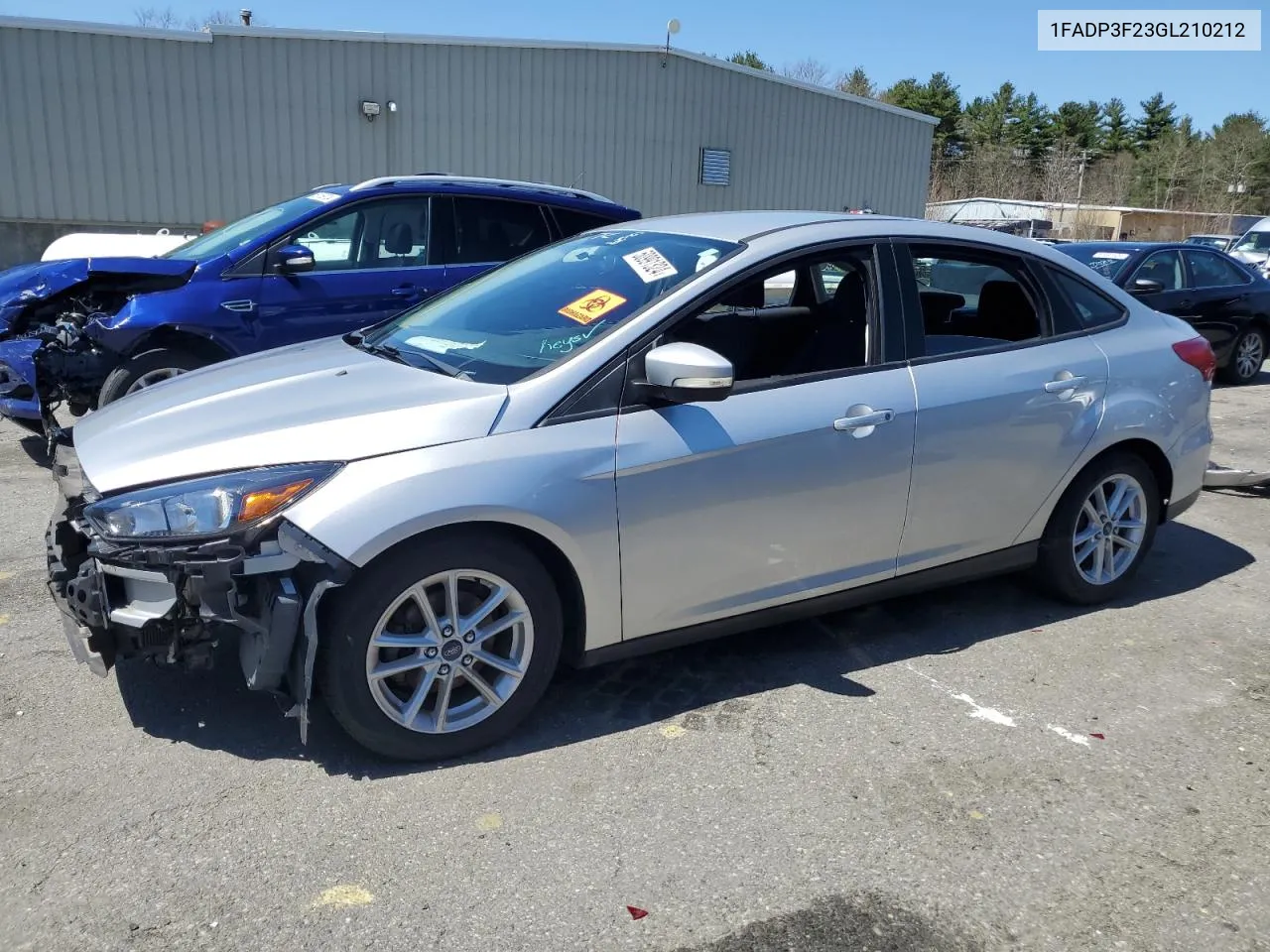 2016 Ford Focus Se VIN: 1FADP3F23GL210212 Lot: 50991324