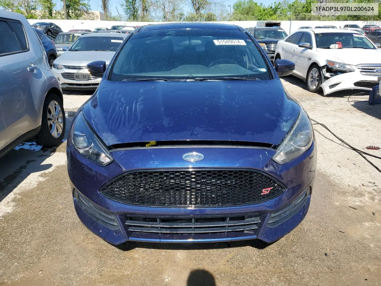 2016 Ford Focus St VIN: 1FADP3L97GL200624 Lot: 51549014