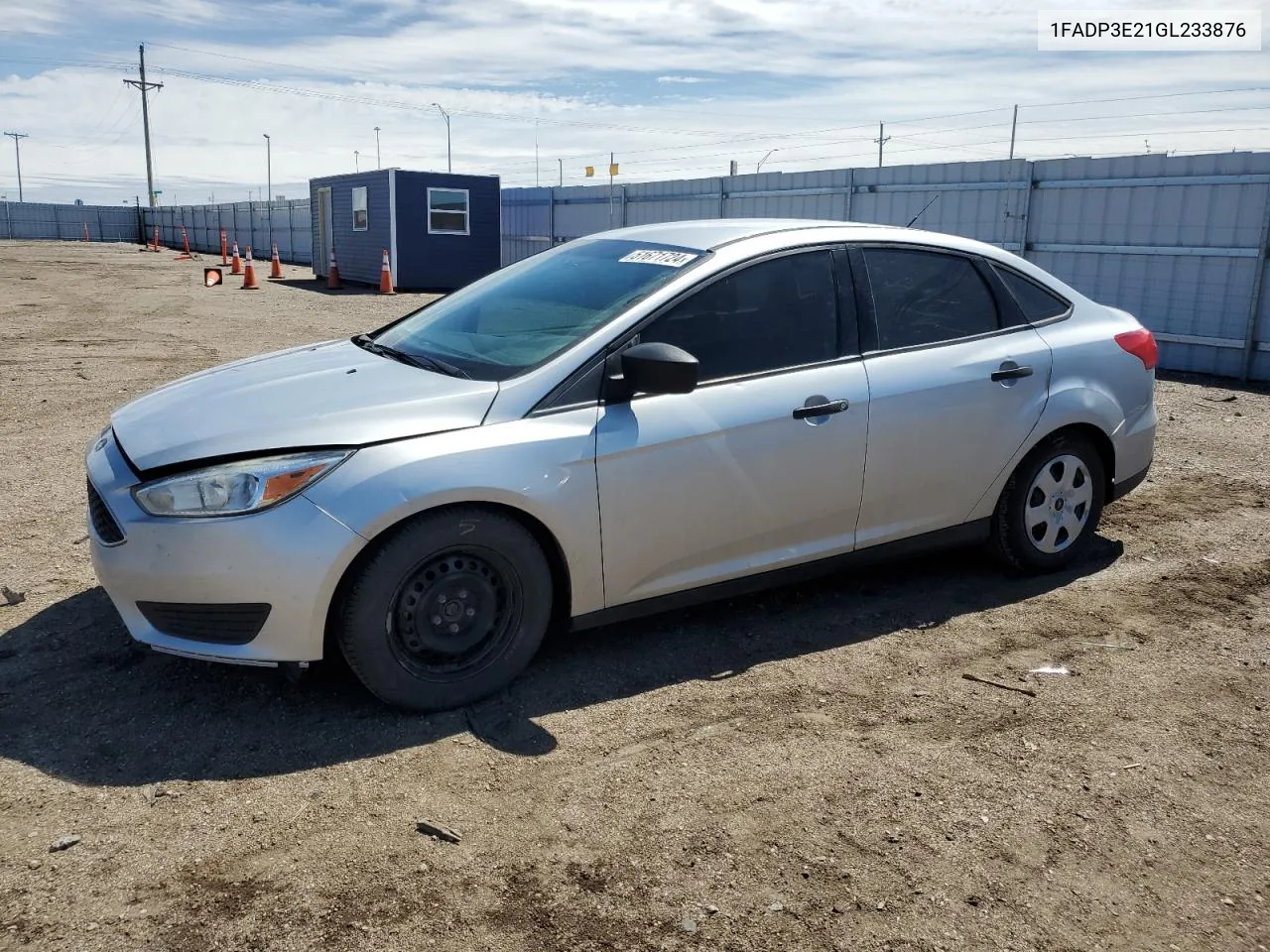 2016 Ford Focus S VIN: 1FADP3E21GL233876 Lot: 51671724